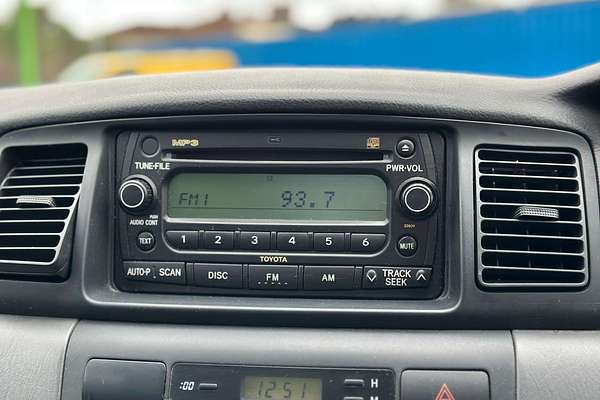 2005 Toyota Corolla Ascent ZZE122R