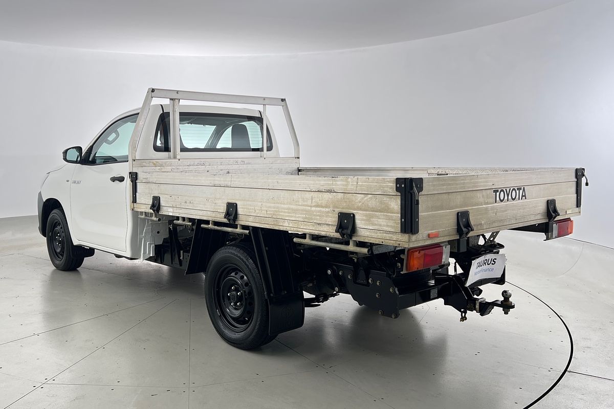 2019 Toyota Hilux Workmate TGN121R Rear Wheel Drive