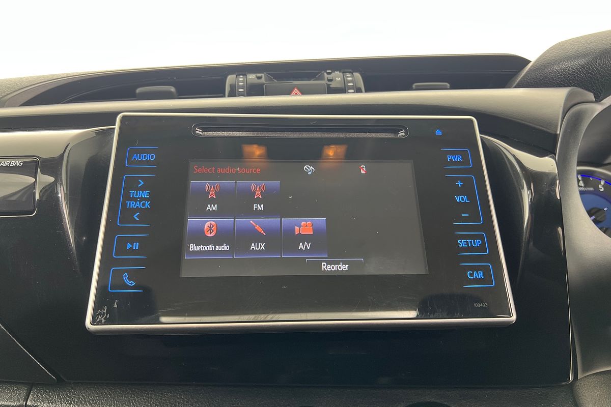 2019 Toyota Hilux Workmate TGN121R Rear Wheel Drive