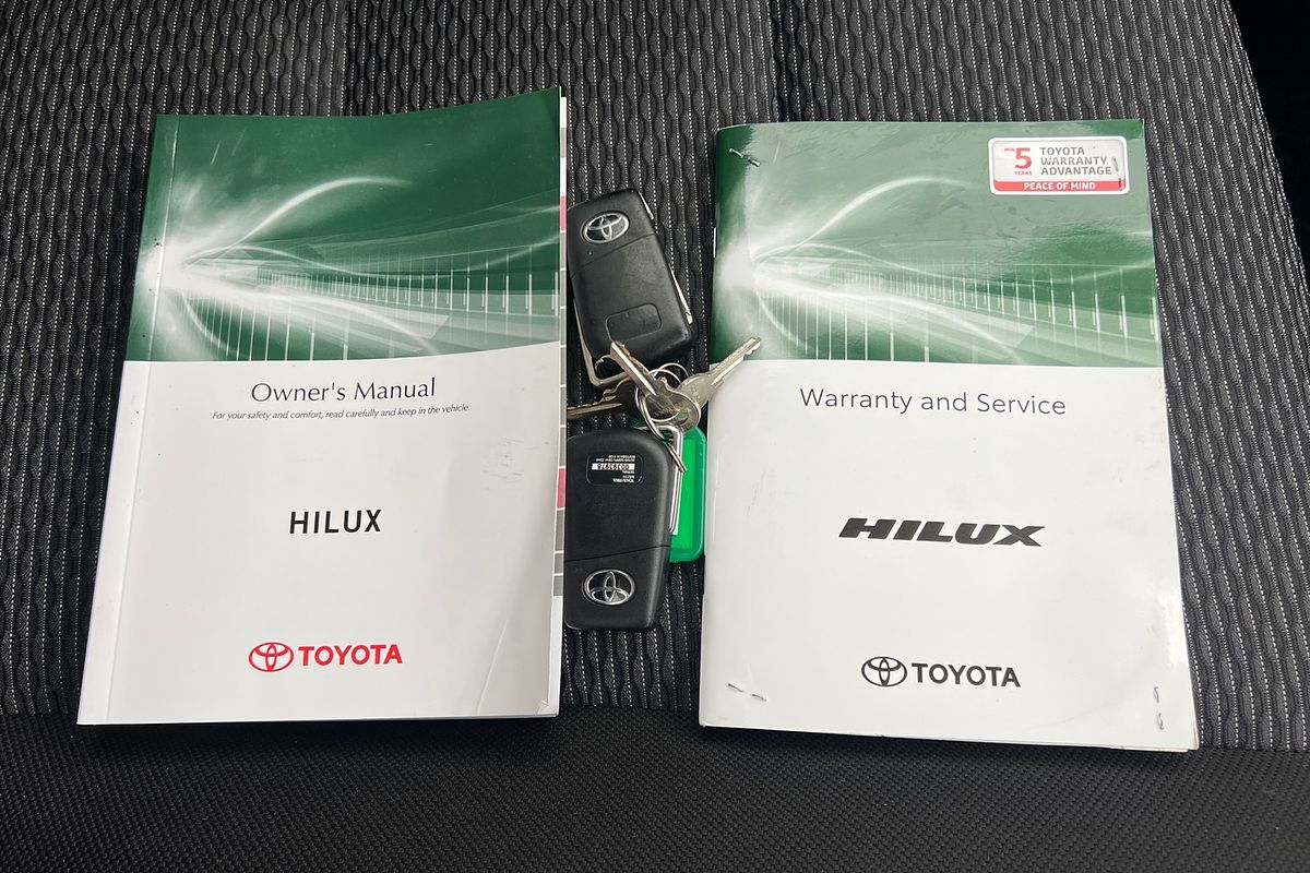 2019 Toyota Hilux Workmate TGN121R Rear Wheel Drive