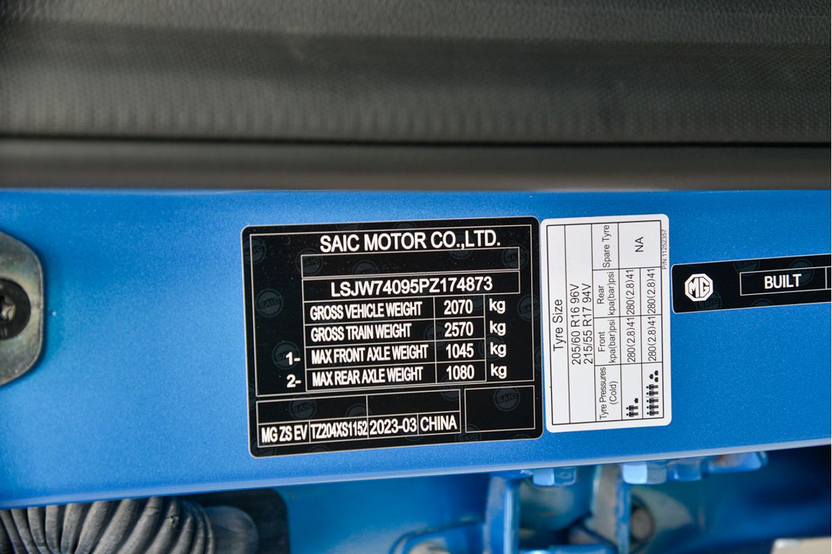 2023 MG ZS EV Long Range AZS1