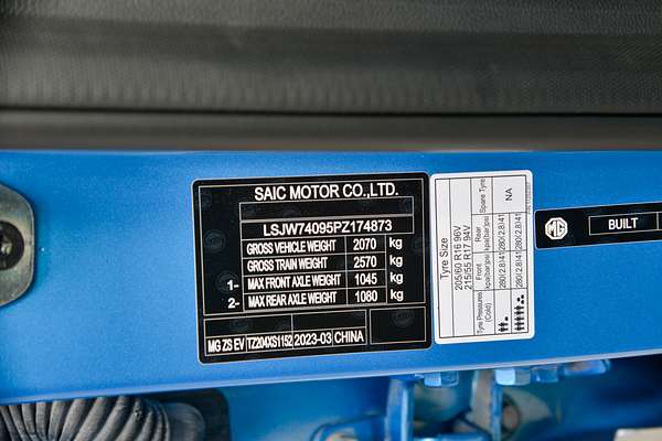 2023 MG ZS EV Long Range AZS1