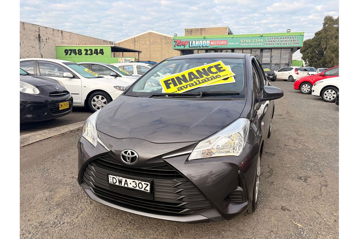 2018 Toyota Yaris Ascent NCP130R