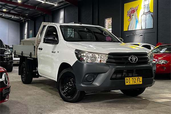 2016 Toyota Hilux Workmate TGN121R Rear Wheel Drive