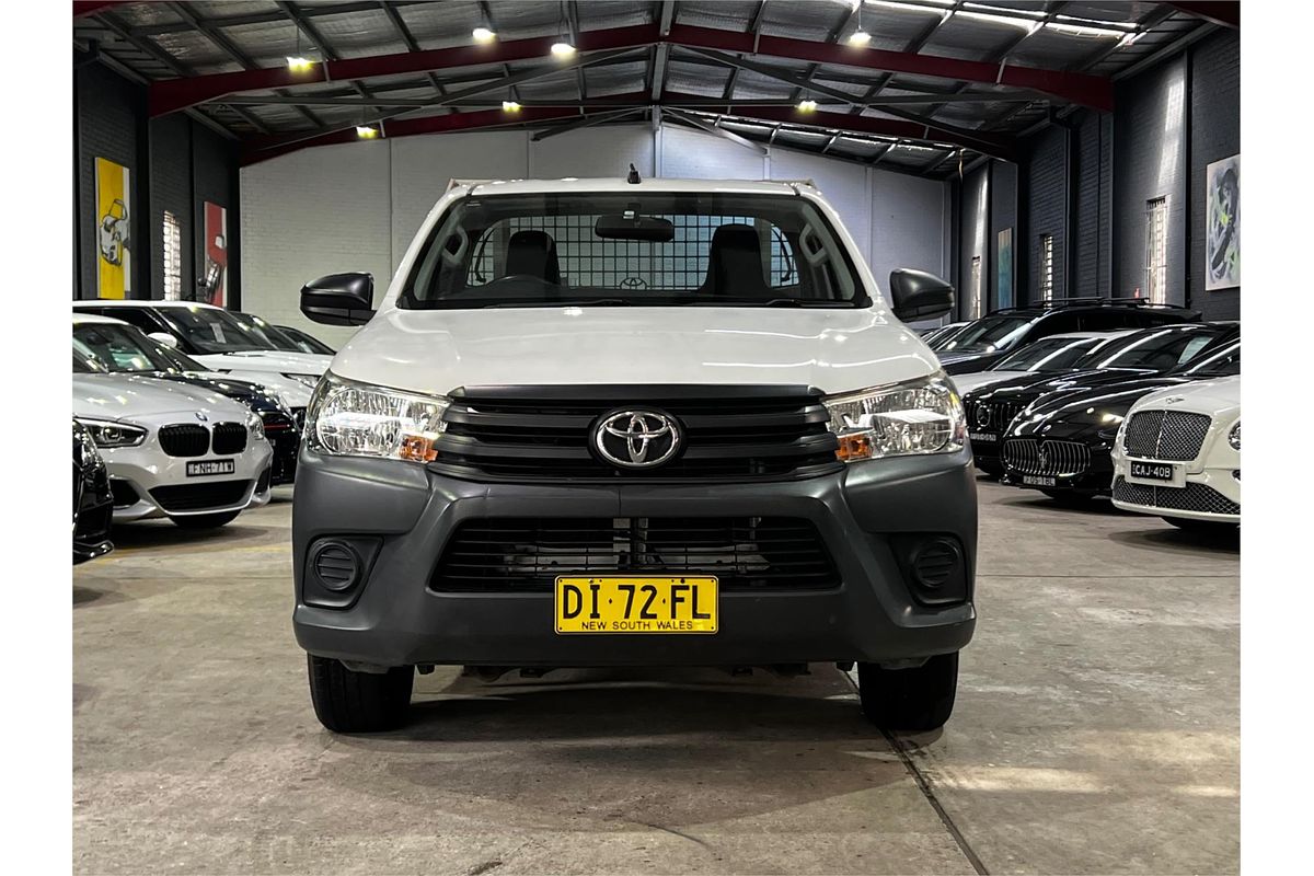 2016 Toyota Hilux Workmate TGN121R Rear Wheel Drive