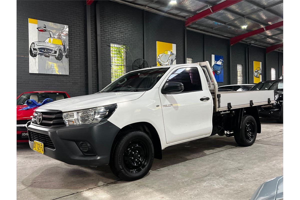 2016 Toyota Hilux Workmate TGN121R Rear Wheel Drive