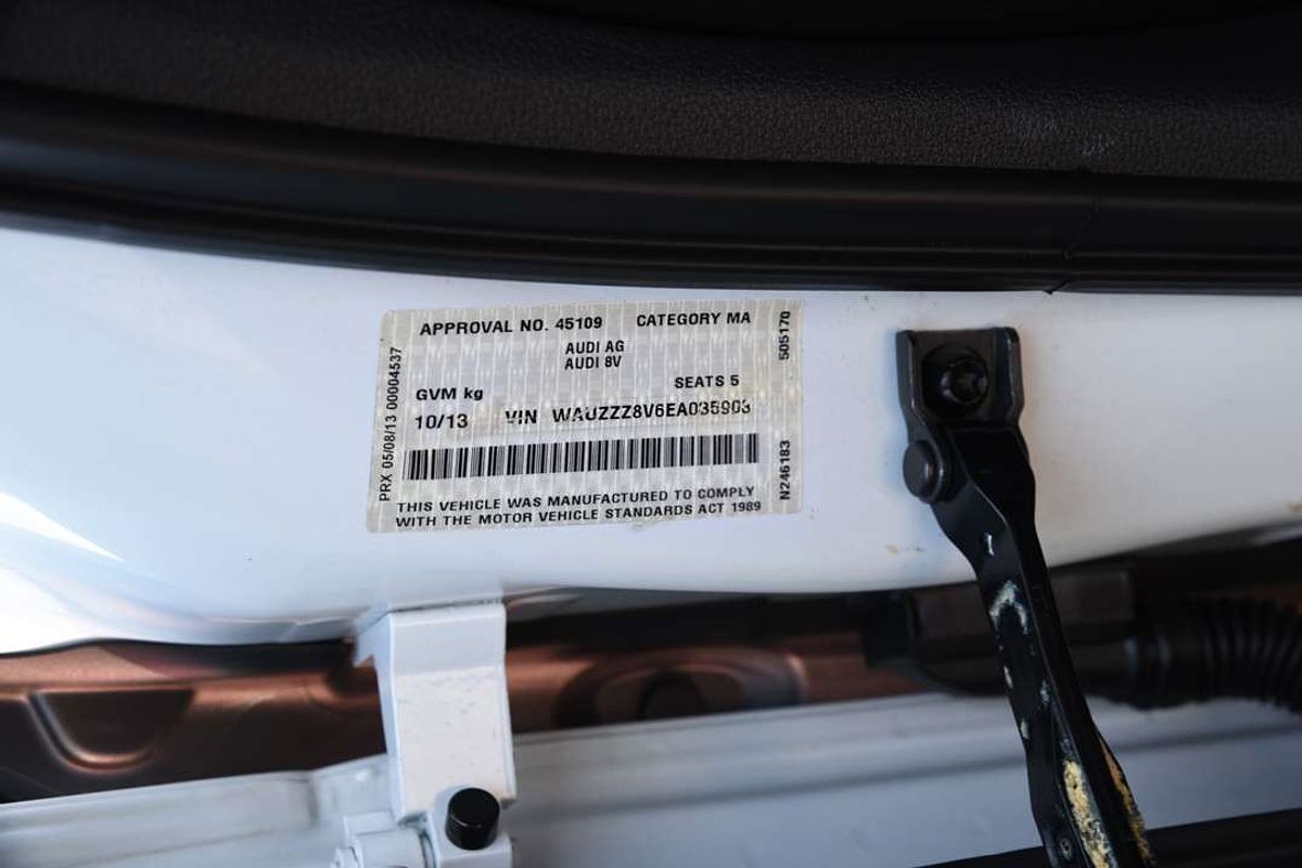 2013 Audi A3 Attraction 8V