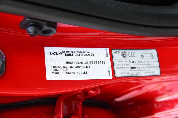 2025 Kia Picanto Sport JA PE2