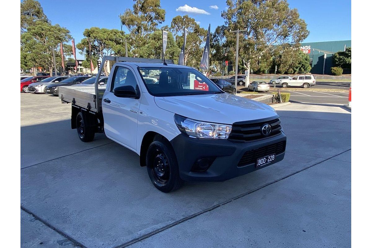 2021 Toyota Hilux Workmate TGN121R Rear Wheel Drive