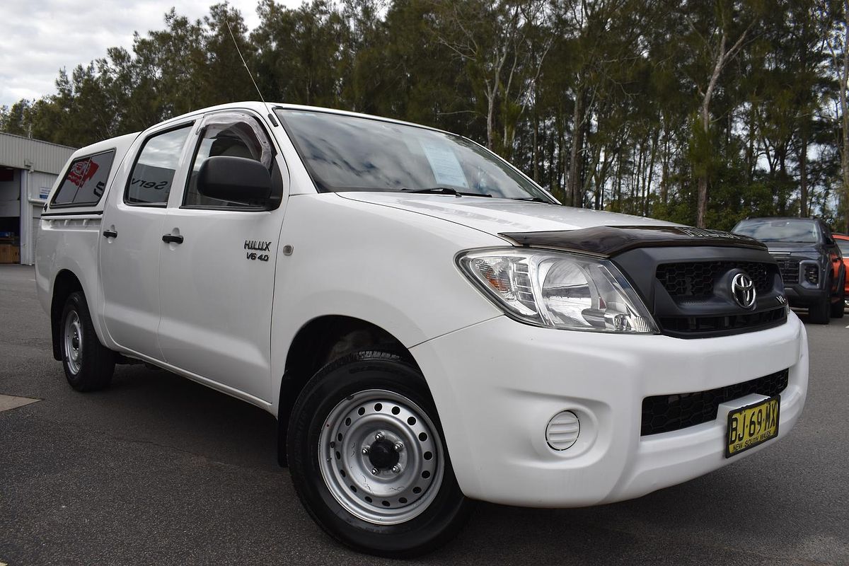 2010 Toyota Hilux SR GGN15R Rear Wheel Drive