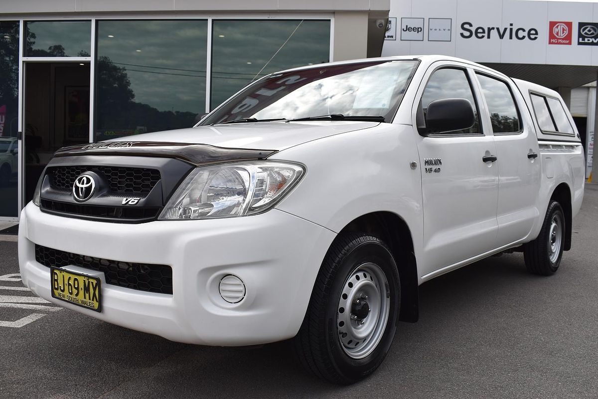 2010 Toyota Hilux SR GGN15R Rear Wheel Drive