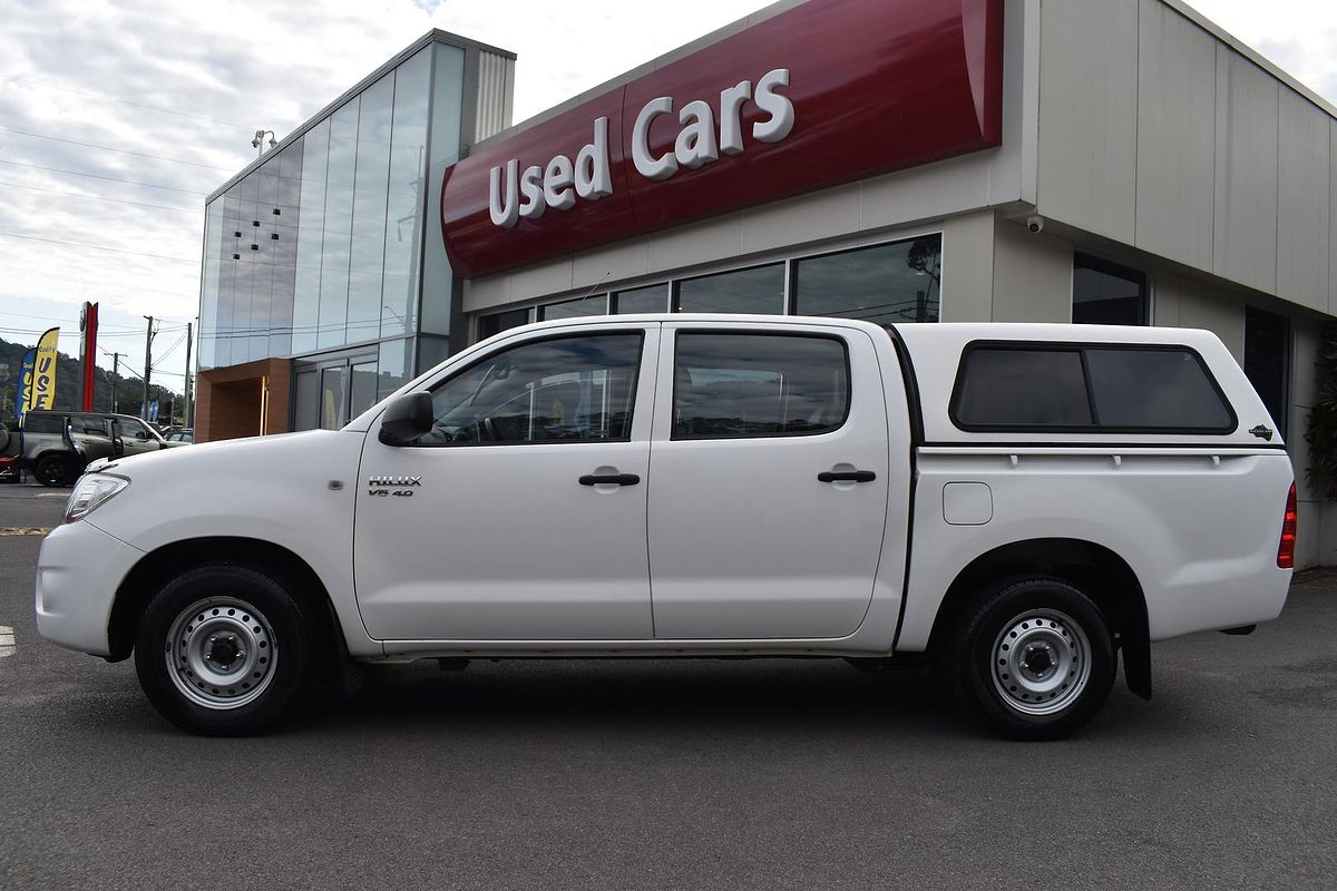 2010 Toyota Hilux SR GGN15R Rear Wheel Drive