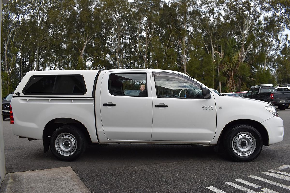 2010 Toyota Hilux SR GGN15R Rear Wheel Drive