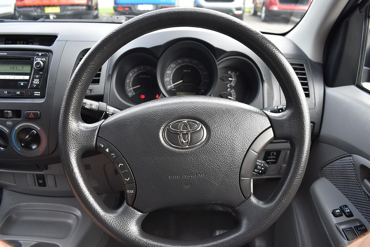 2010 Toyota Hilux SR GGN15R Rear Wheel Drive