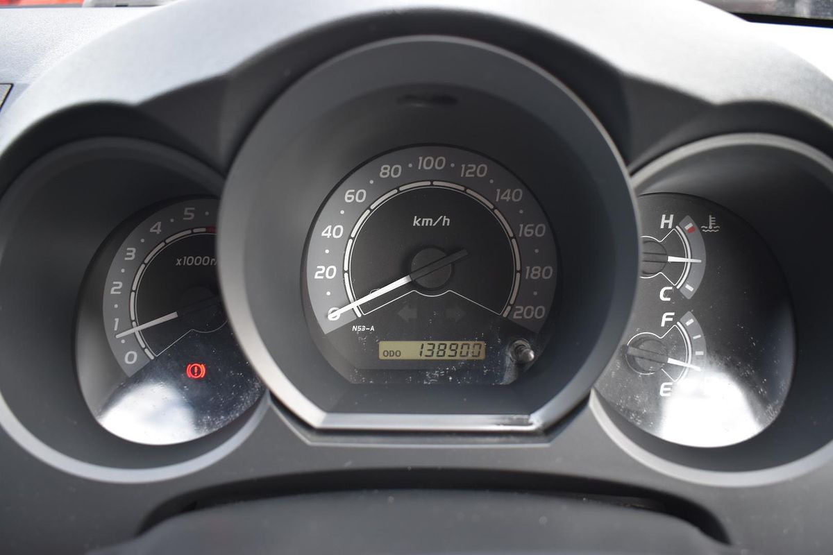 2010 Toyota Hilux SR GGN15R Rear Wheel Drive