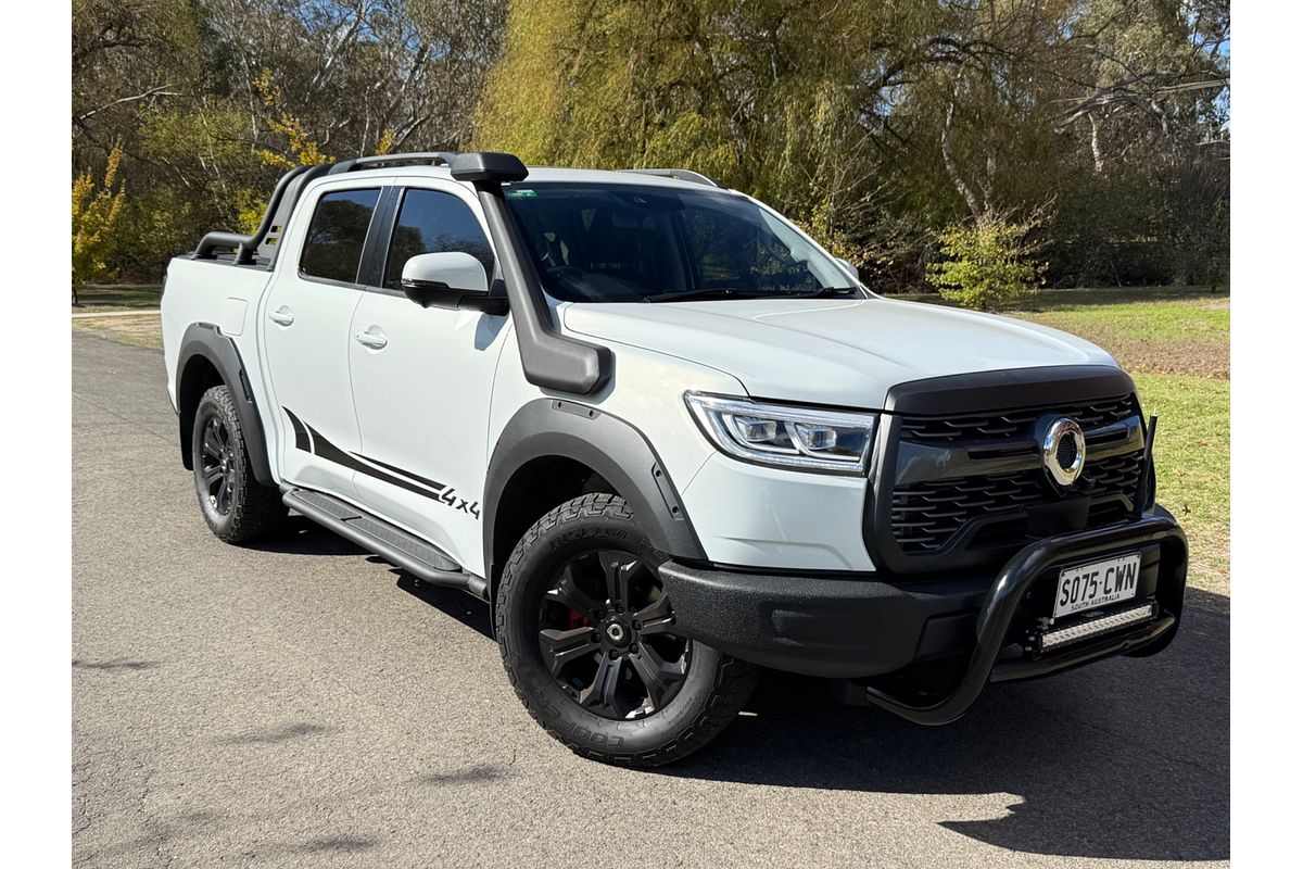 2022 GWM Ute Cannon XSR NPW 4X4