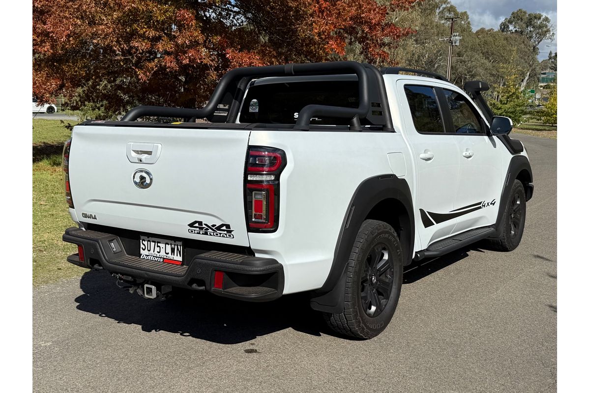 2022 GWM Ute Cannon XSR NPW 4X4