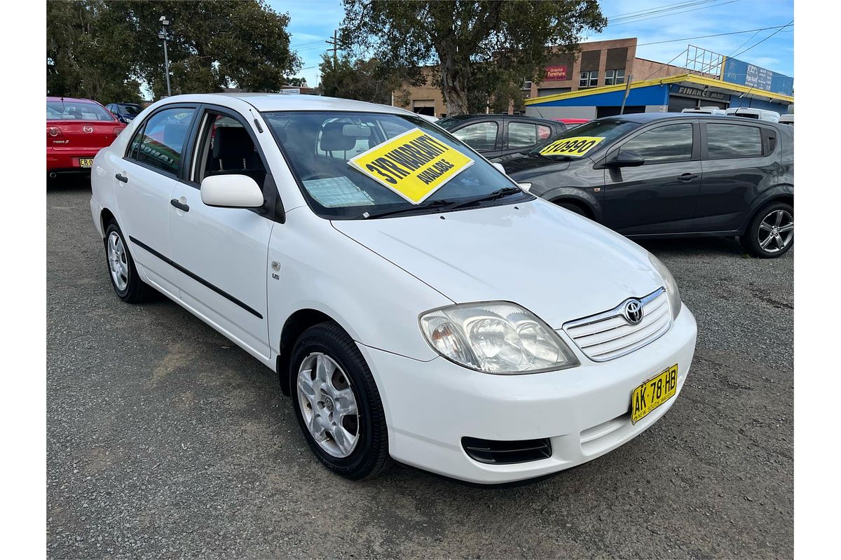 2006 Toyota Corolla Ascent ZZE122R