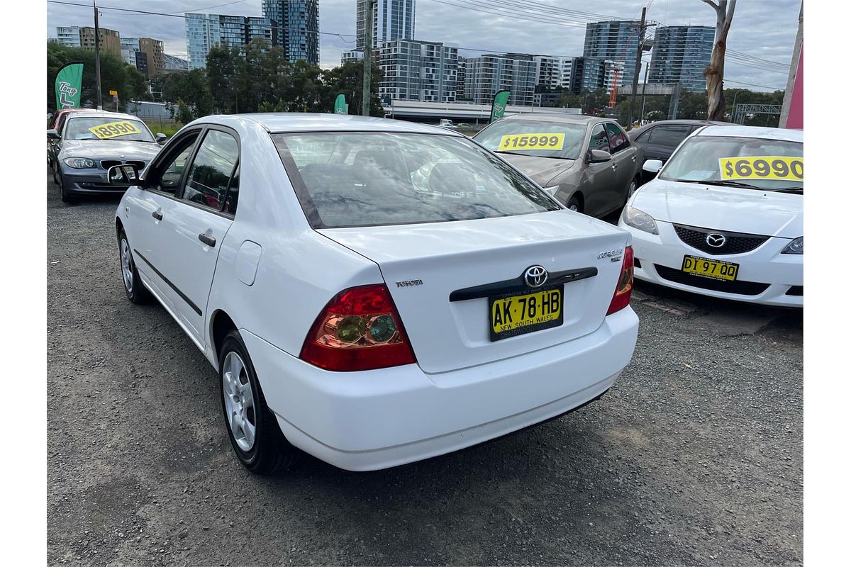 2006 Toyota Corolla Ascent ZZE122R