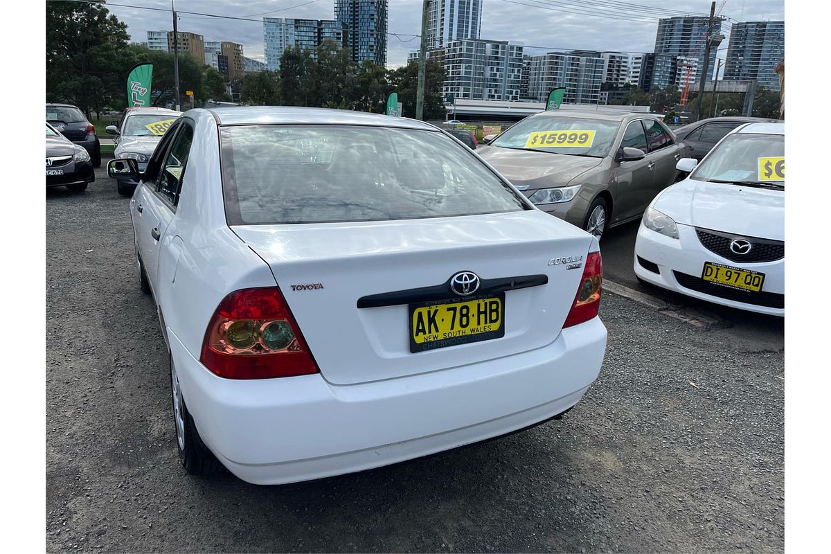 2006 Toyota Corolla Ascent ZZE122R