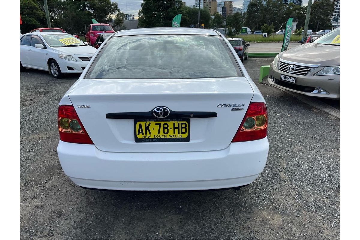2006 Toyota Corolla Ascent ZZE122R