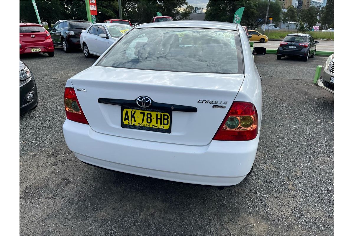 2006 Toyota Corolla Ascent ZZE122R