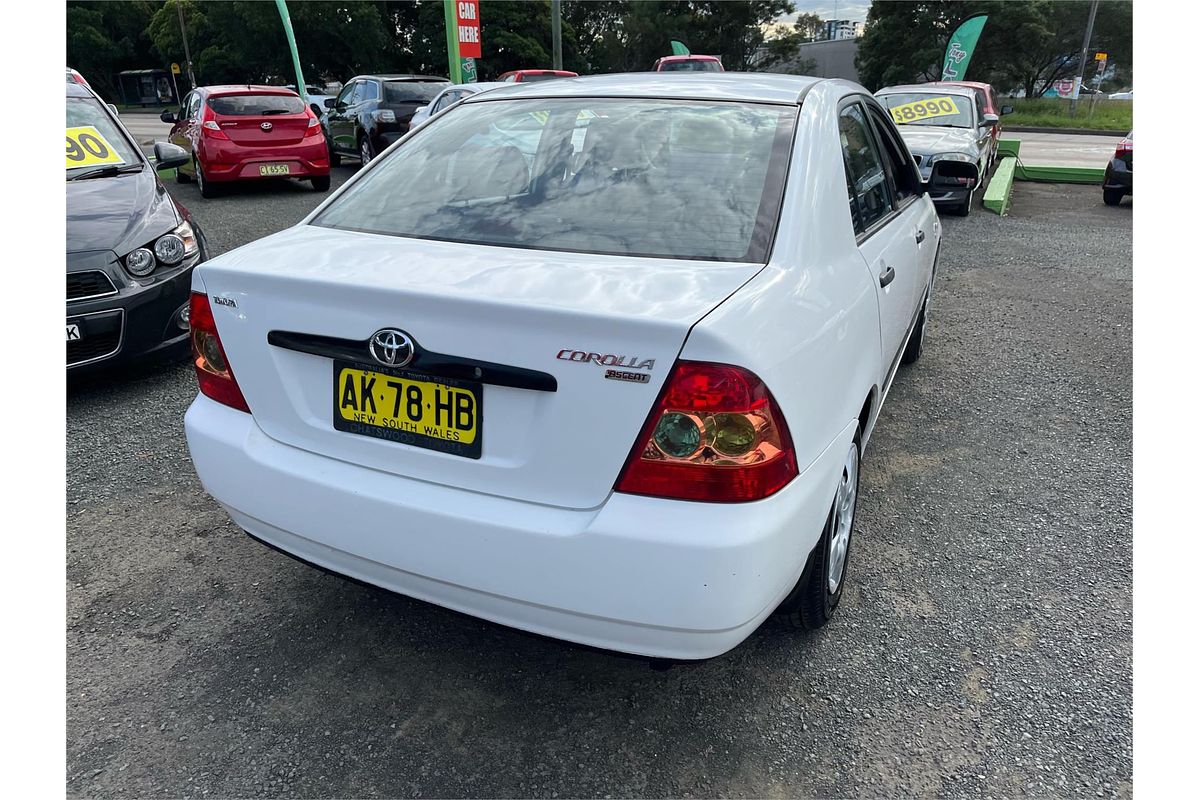 2006 Toyota Corolla Ascent ZZE122R