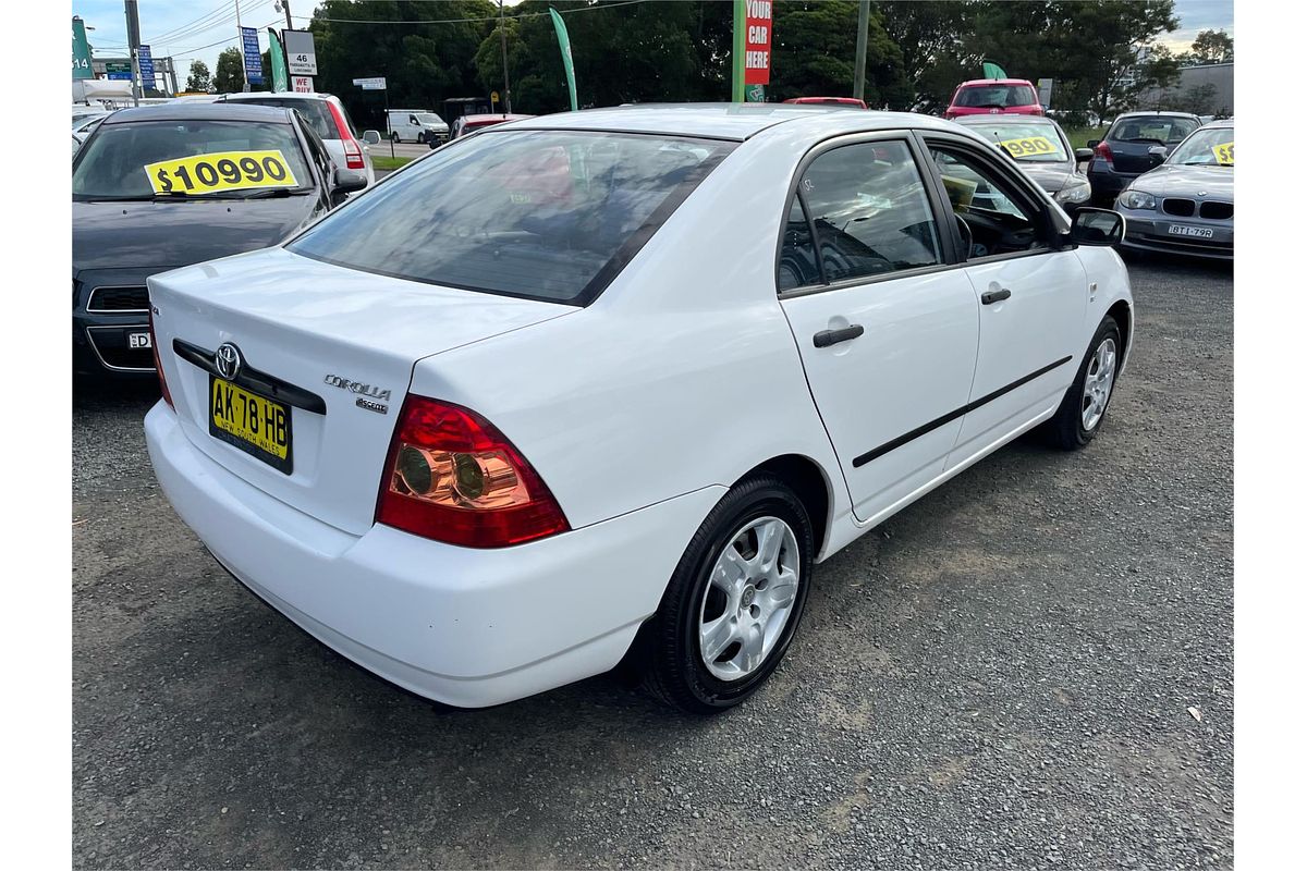 2006 Toyota Corolla Ascent ZZE122R