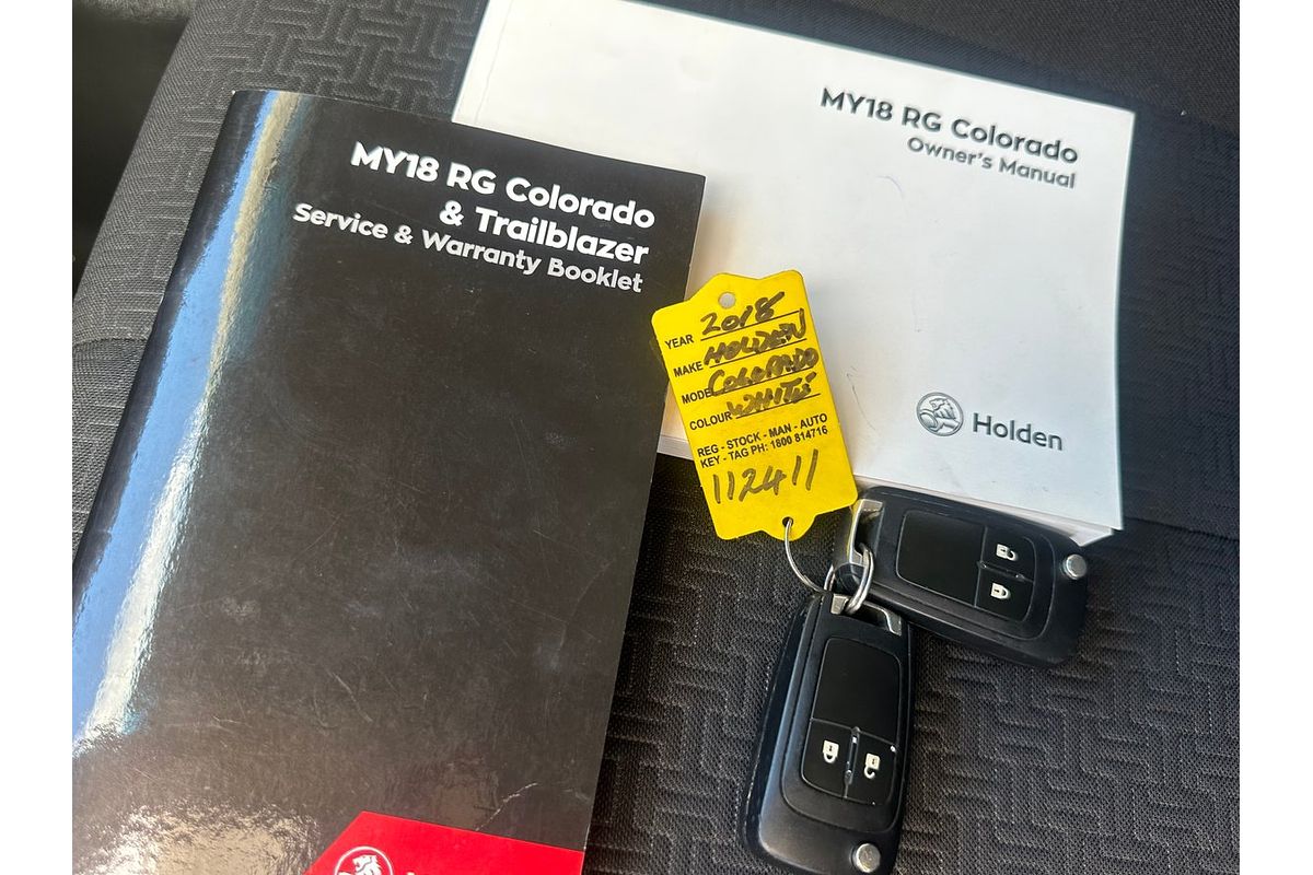 2018 Holden Colorado RG MY18