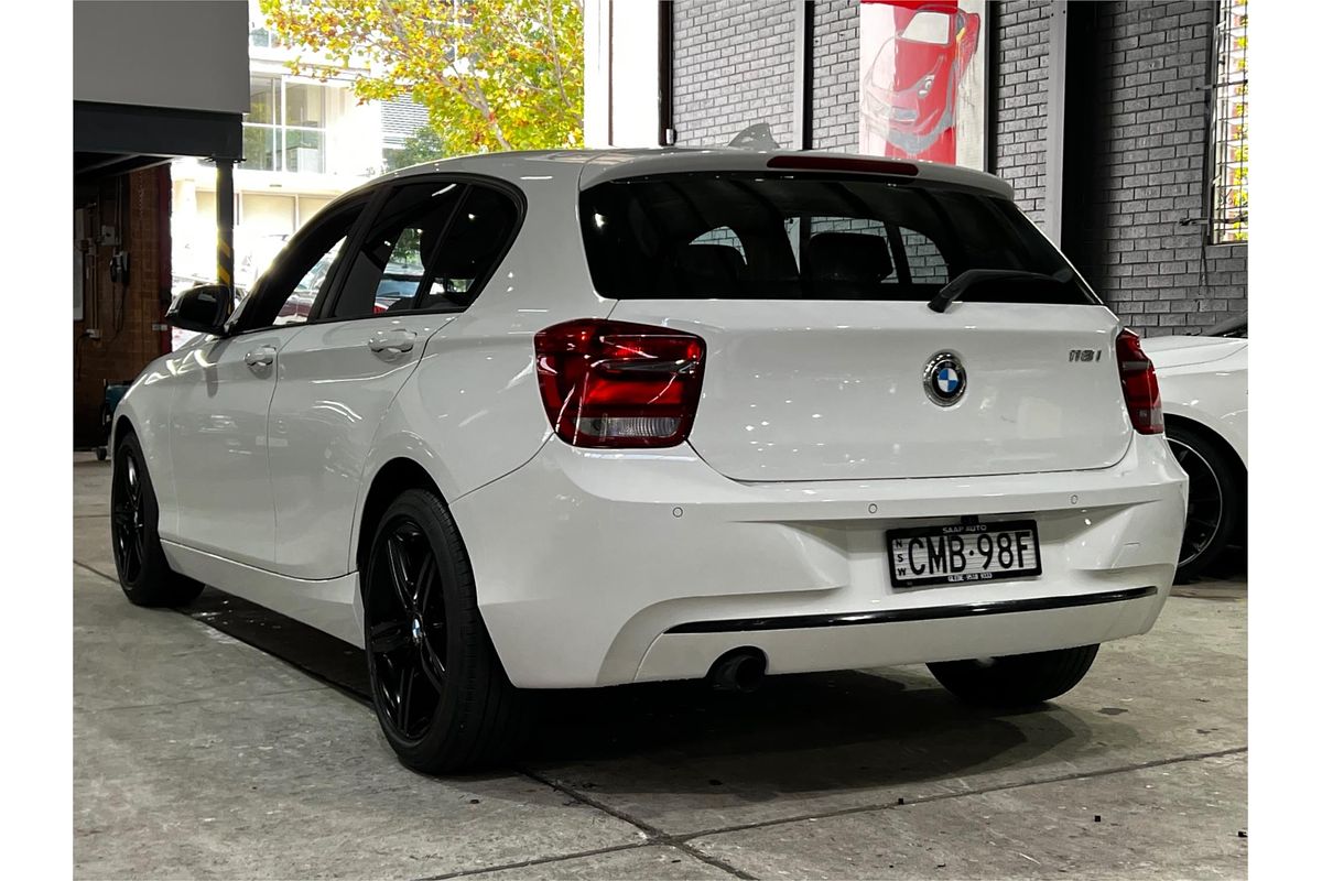2013 BMW 1 Series 118i F20