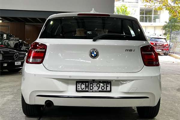 2013 BMW 1 Series 118i F20