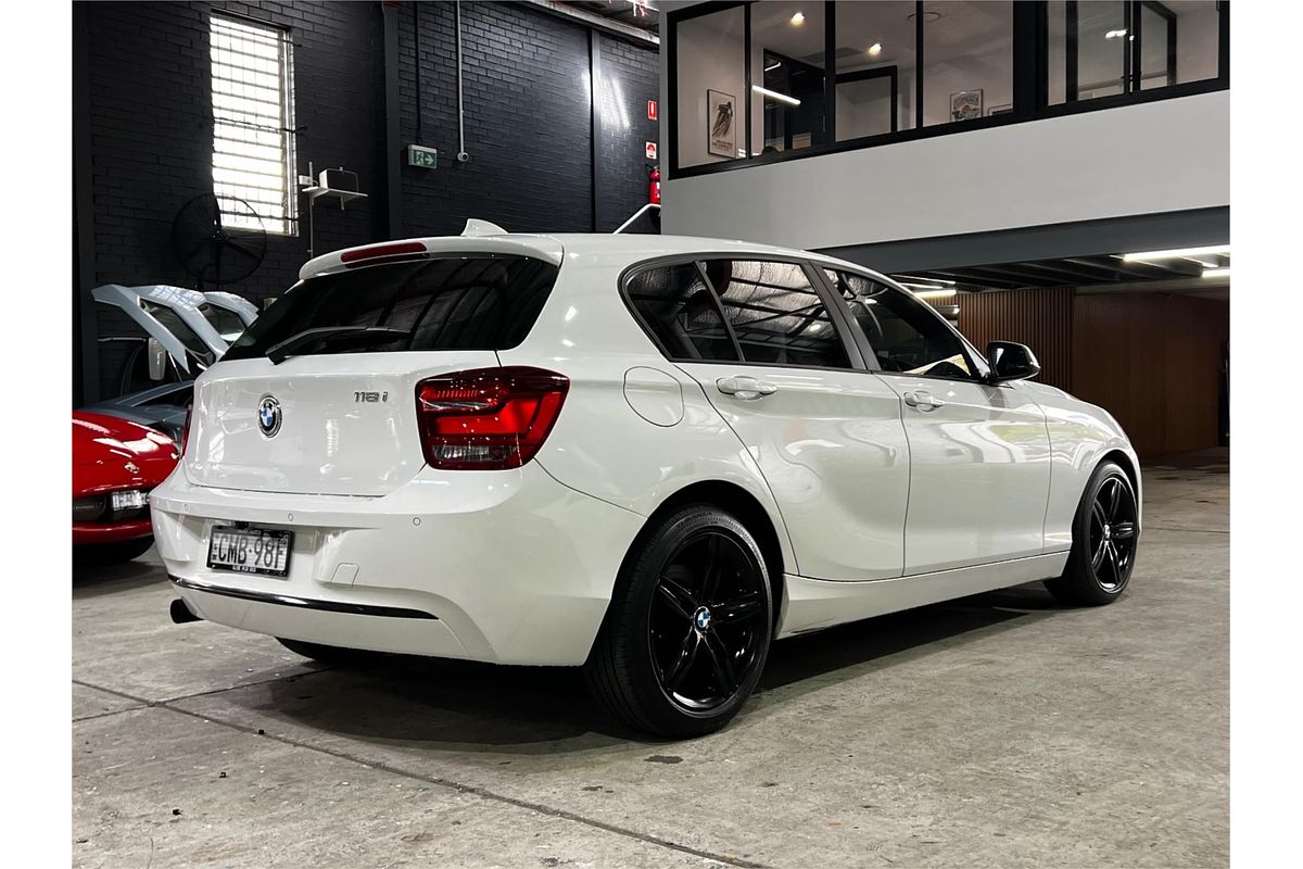 2013 BMW 1 Series 118i F20