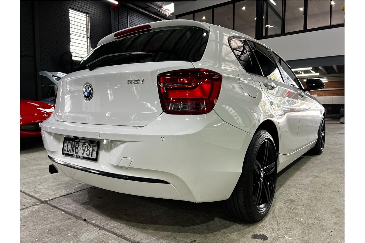 2013 BMW 1 Series 118i F20