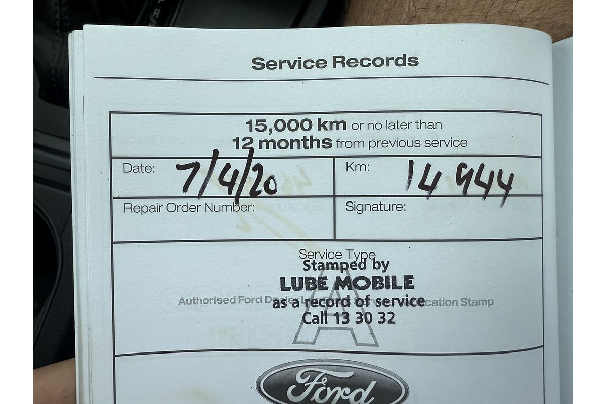 2019 Ford Ranger XL Hi-Rider PX MkIII Rear Wheel Drive 2.2L