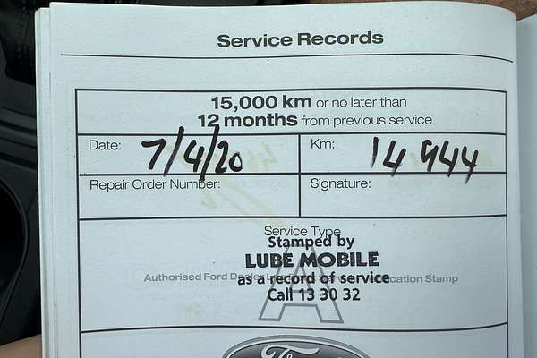 2019 Ford Ranger XL Hi-Rider PX MkIII Rear Wheel Drive 2.2L