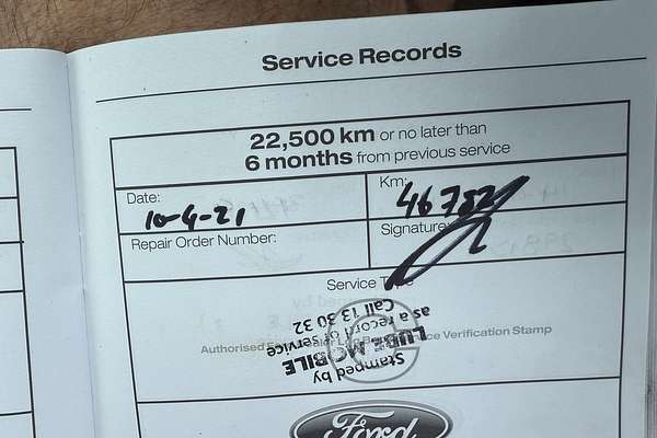 2019 Ford Ranger XL Hi-Rider PX MkIII Rear Wheel Drive 2.2L