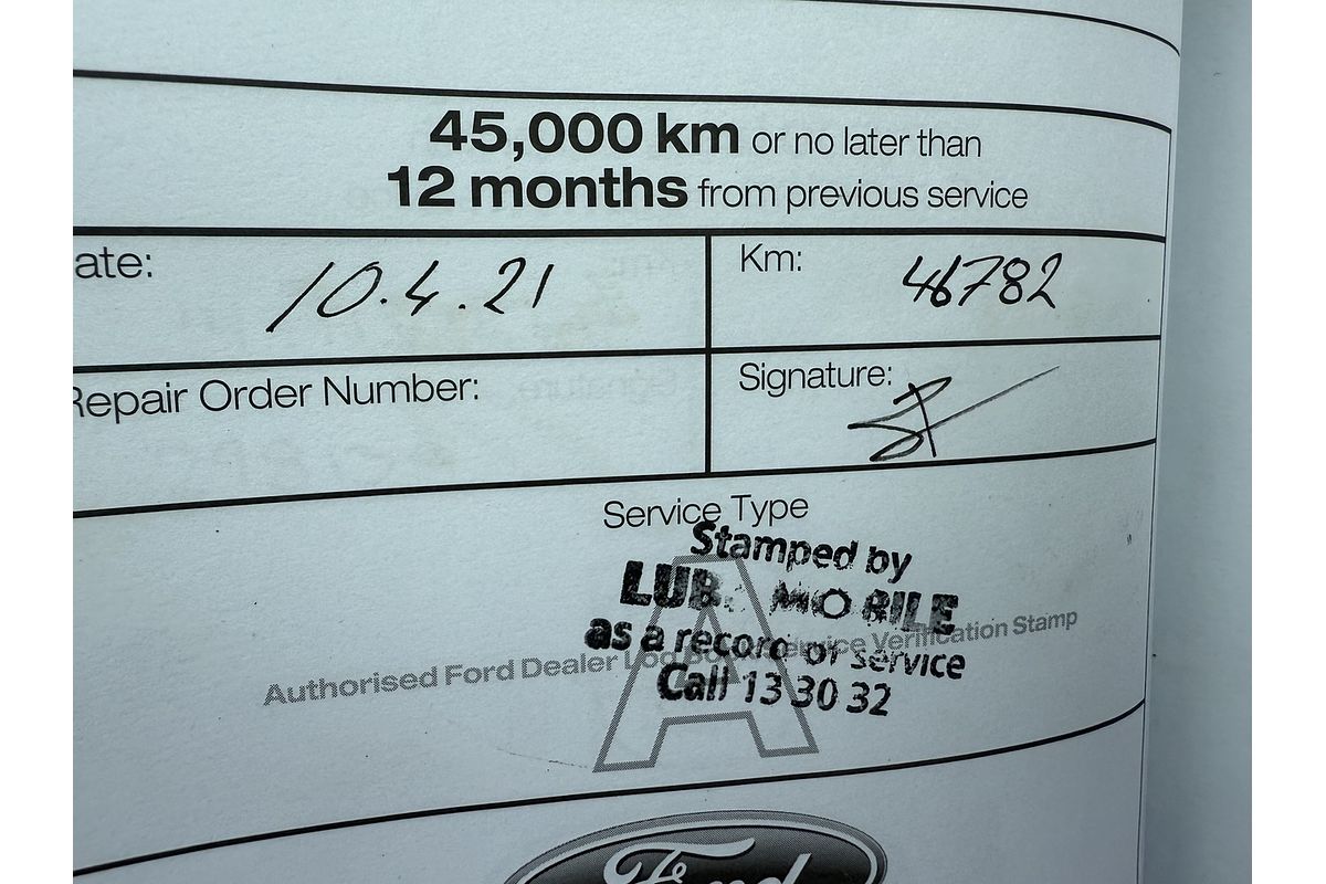 2019 Ford Ranger XL Hi-Rider PX MkIII Rear Wheel Drive 2.2L