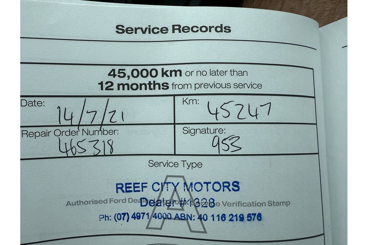 2019 Ford Ranger XL PX MkIII 4X4 3.2L