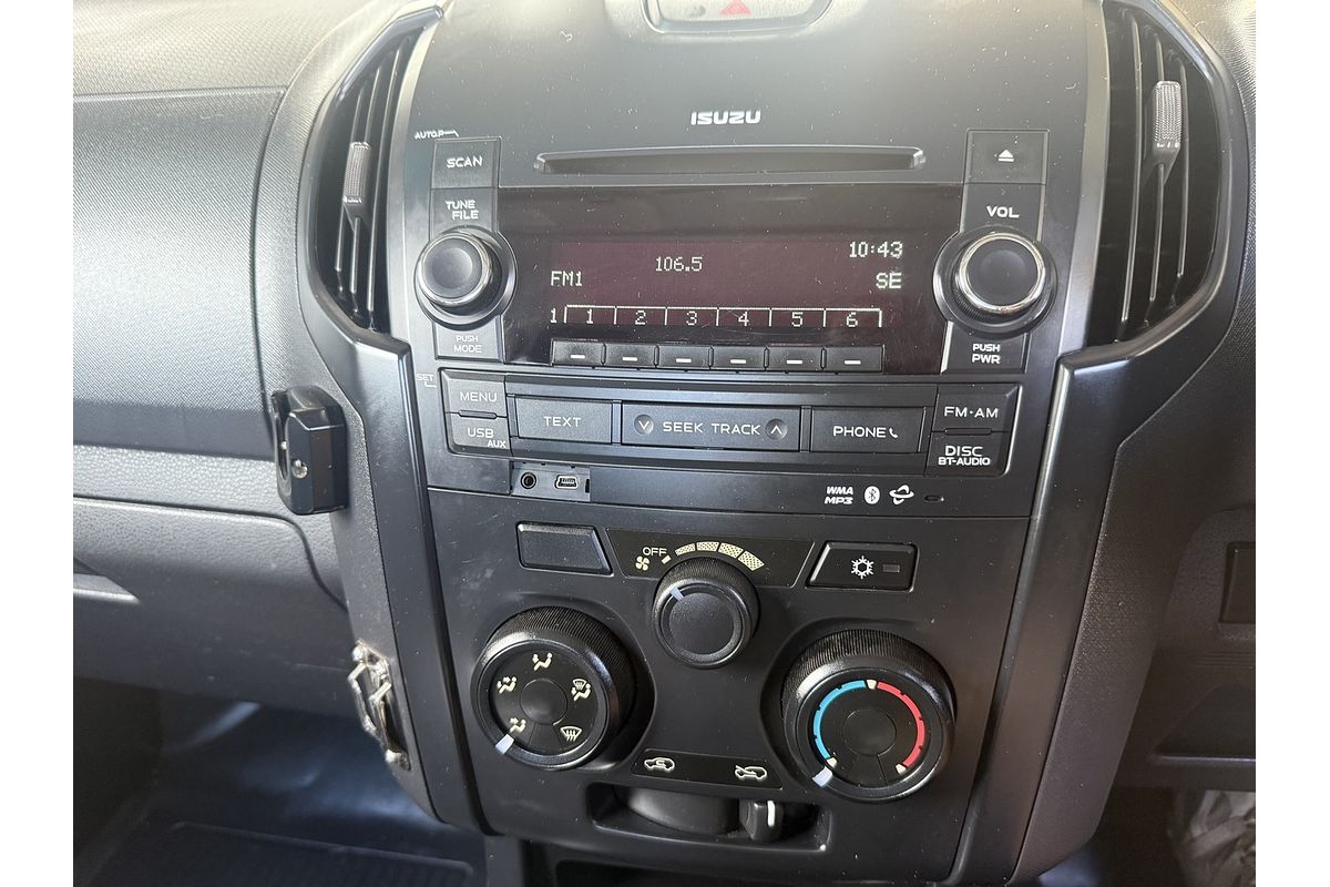 2015 Isuzu D-MAX SX High Ride Rear Wheel Drive