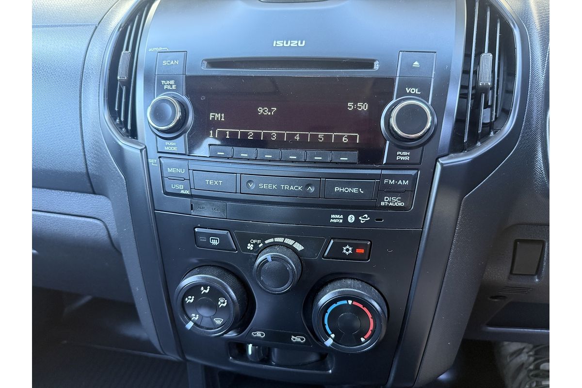 2015 Isuzu D-MAX SX High Ride Rear Wheel Drive