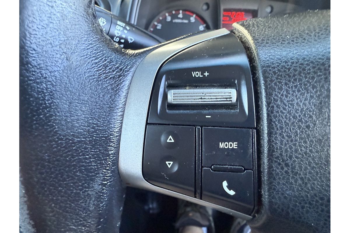 2015 Isuzu D-MAX SX High Ride Rear Wheel Drive