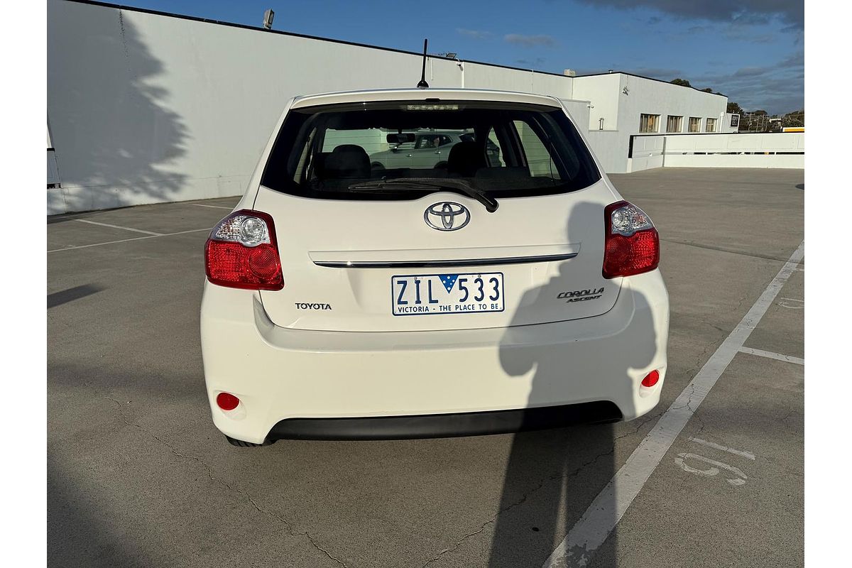 2012 Toyota Corolla Ascent ZRE152R