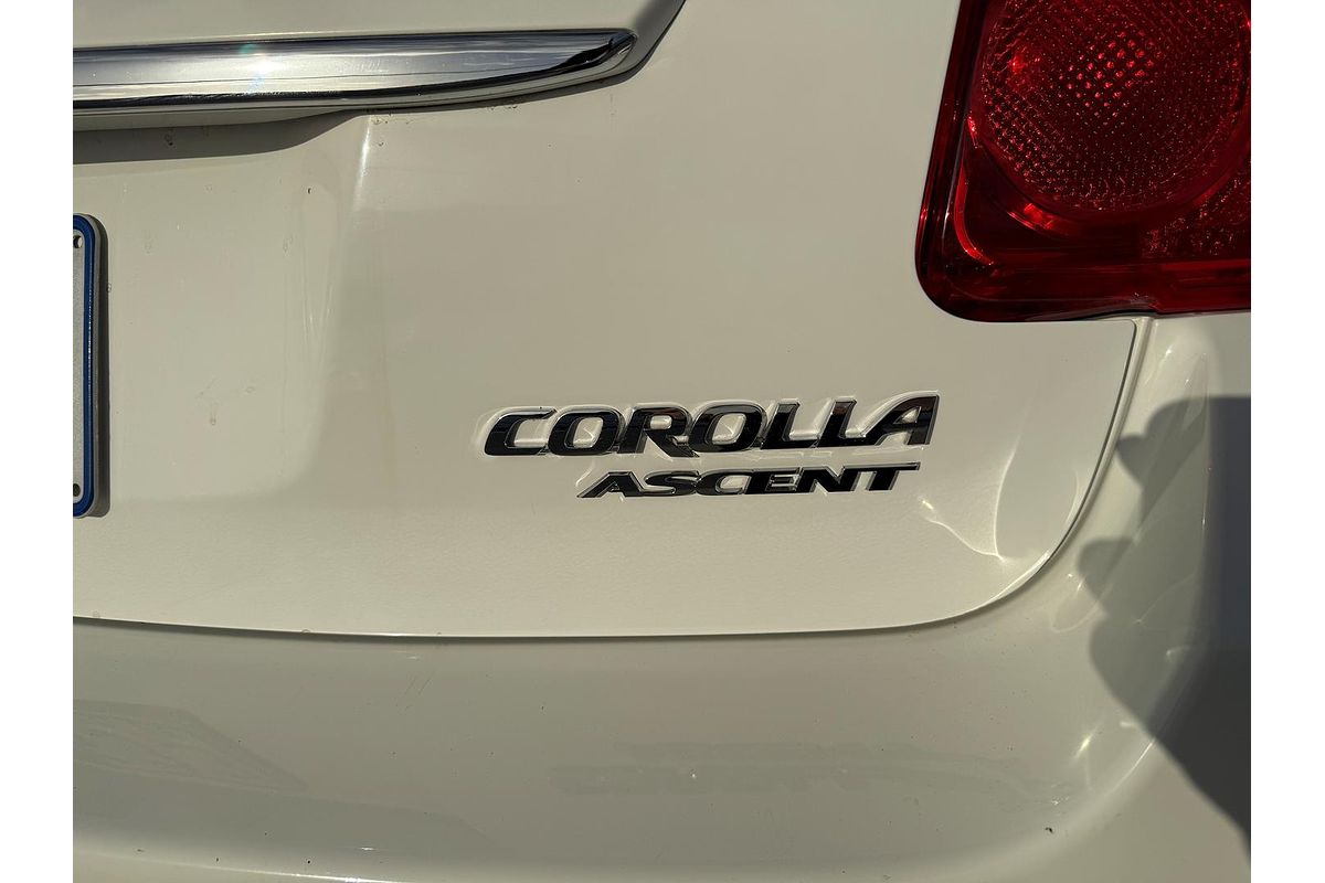 2012 Toyota Corolla Ascent ZRE152R