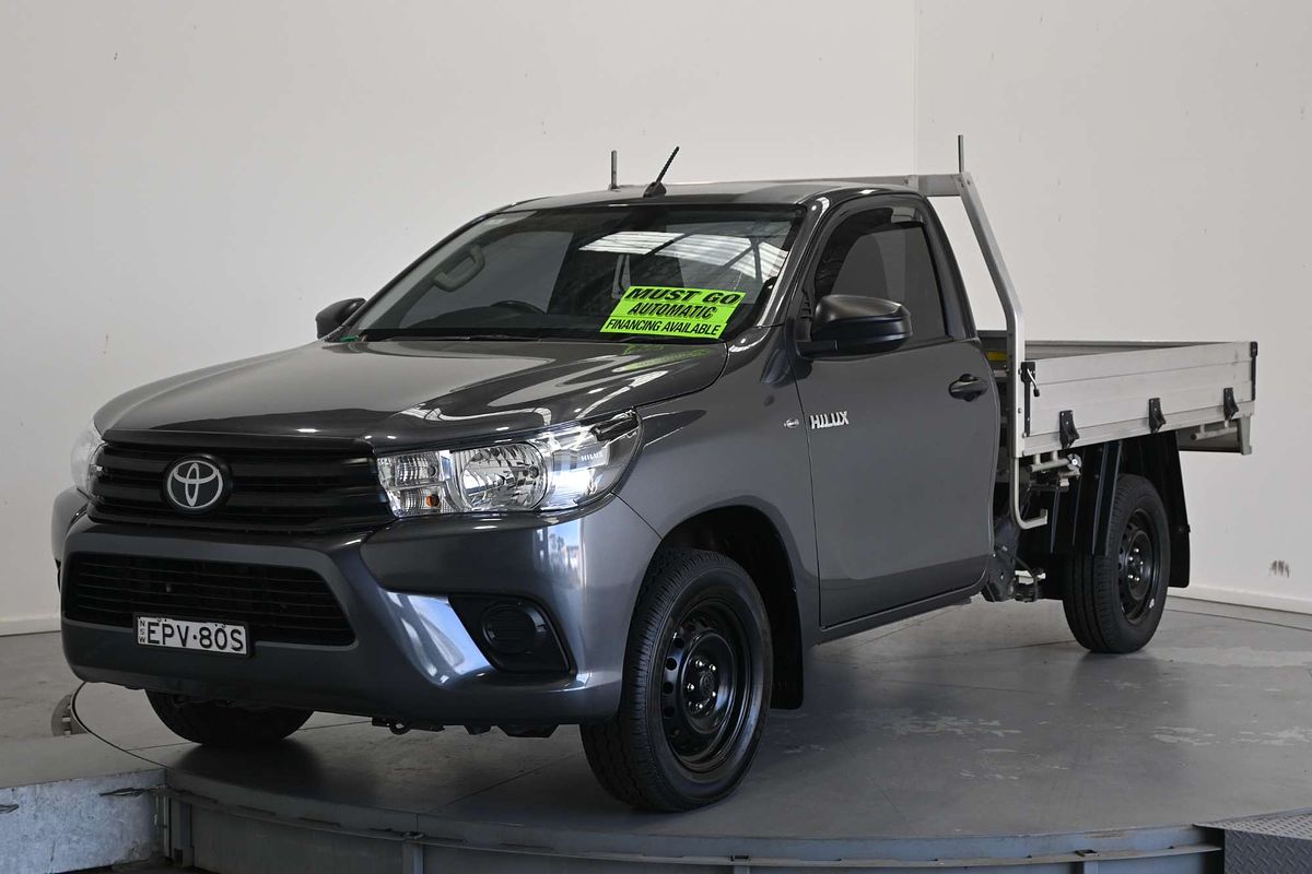2021 Toyota Hilux Workmate TGN121R Rear Wheel Drive