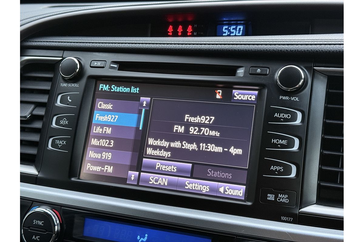 2018 Toyota Kluger GXL GSU50R