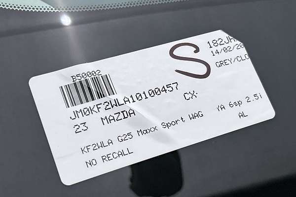 2023 Mazda CX-5 G25 Maxx Sport KF Series