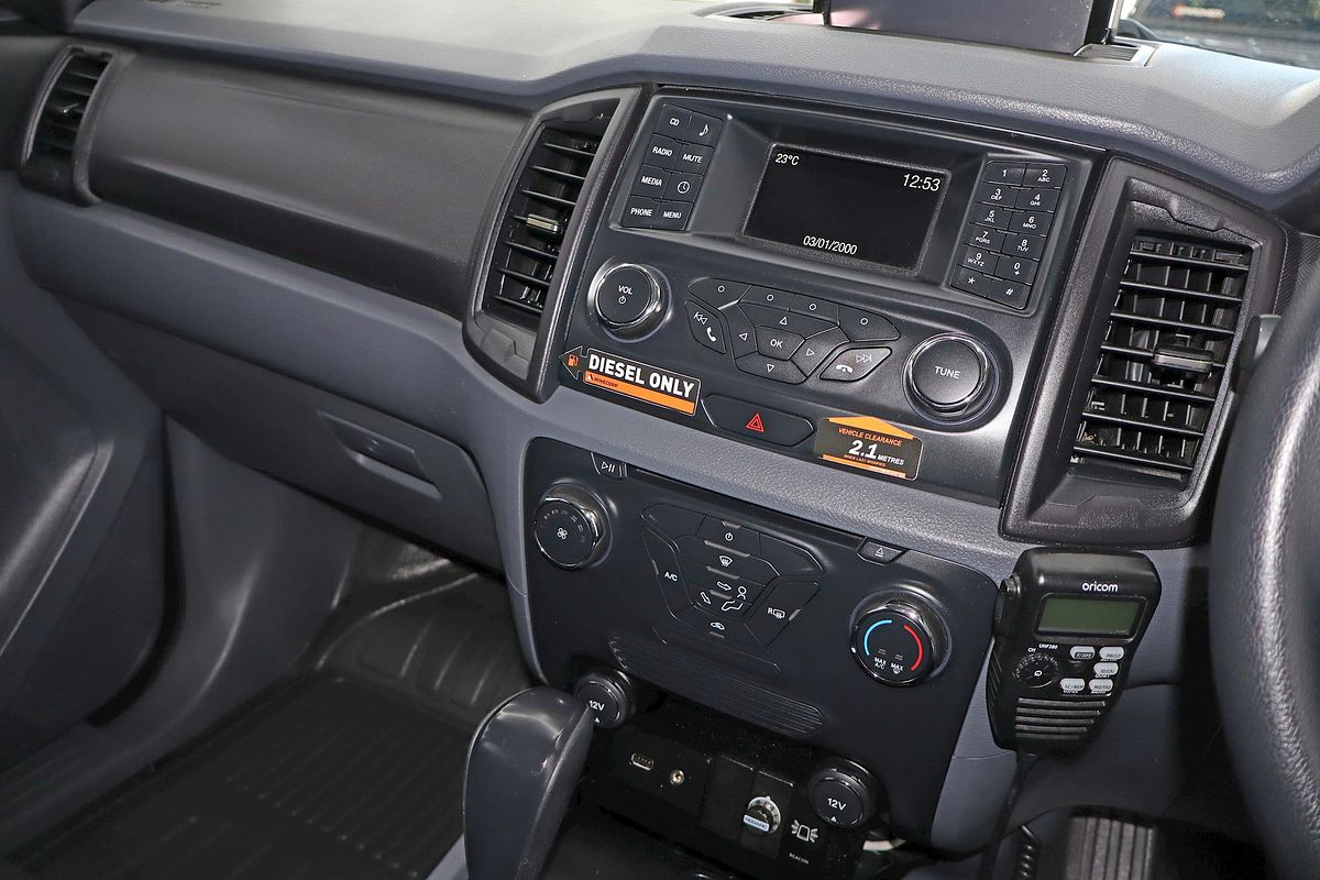 2018 Ford Ranger XL Hi-Rider PX MkII Rear Wheel Drive
