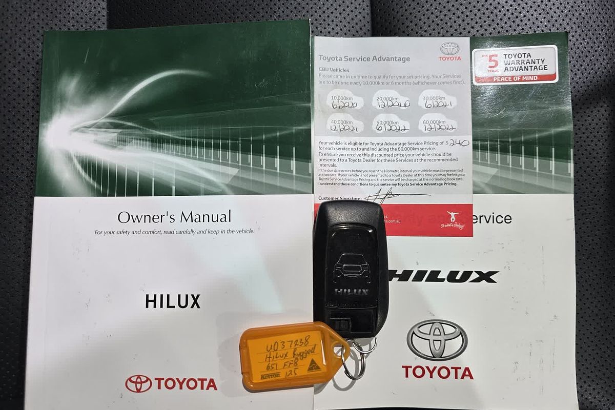 2019 Toyota Hilux Rugged X GUN126R 4X4