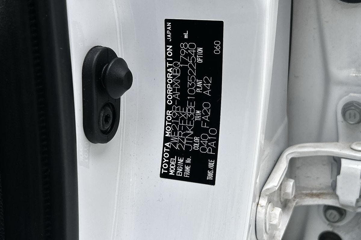 2024 Toyota Corolla Ascent Sport Hybrid ZWE219R