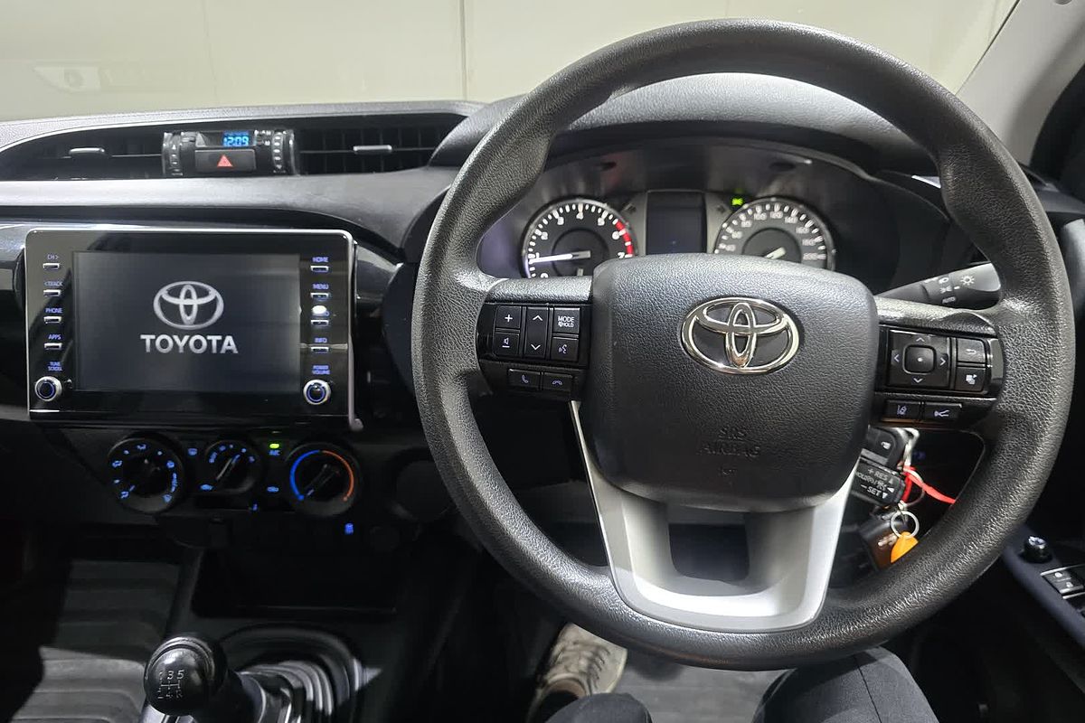 2022 Toyota Hilux Workmate TGN121R Rear Wheel Drive